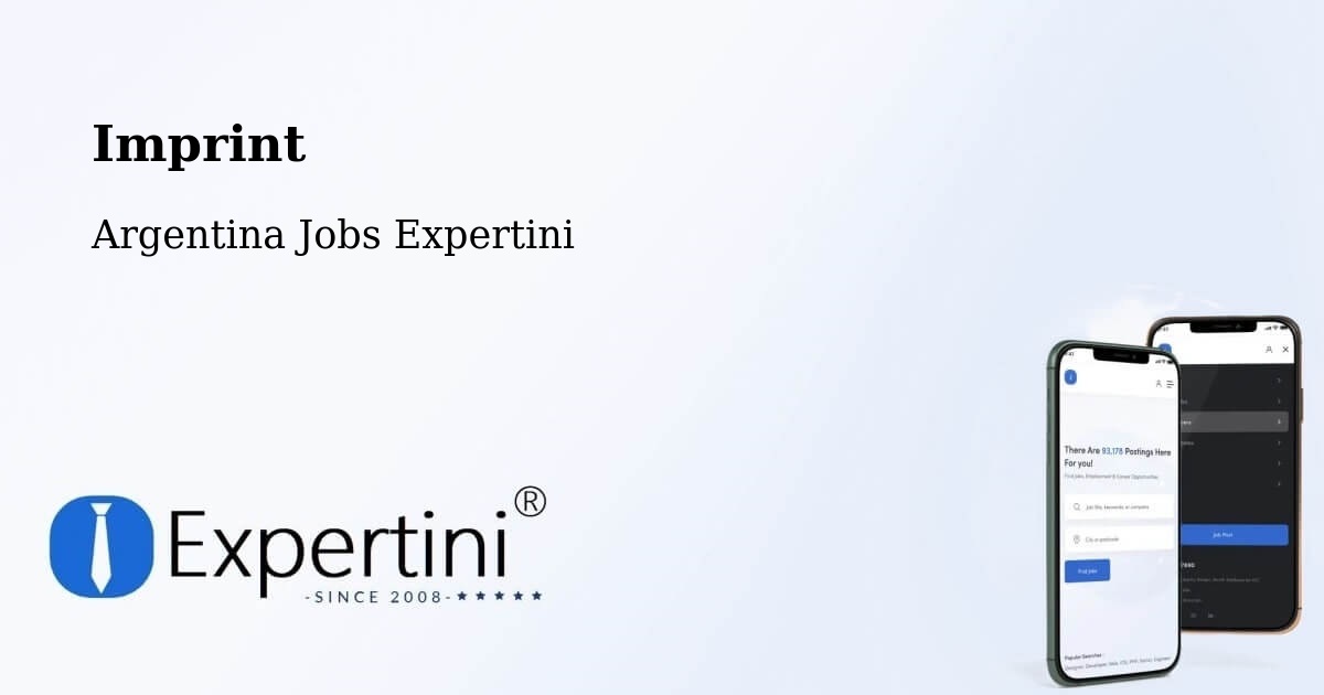 Imprint – Departamento De Monte Caseros - Argentina Jobs Expertini